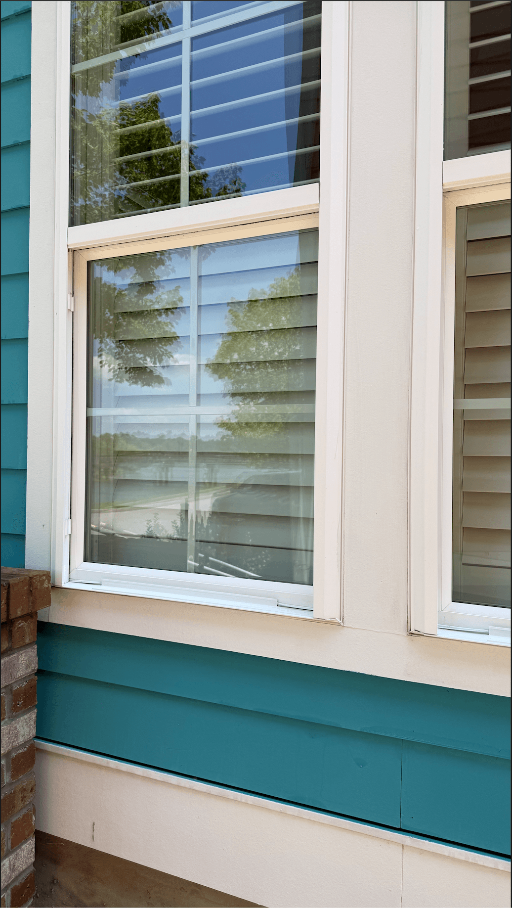Exterior Window Cleaning — after