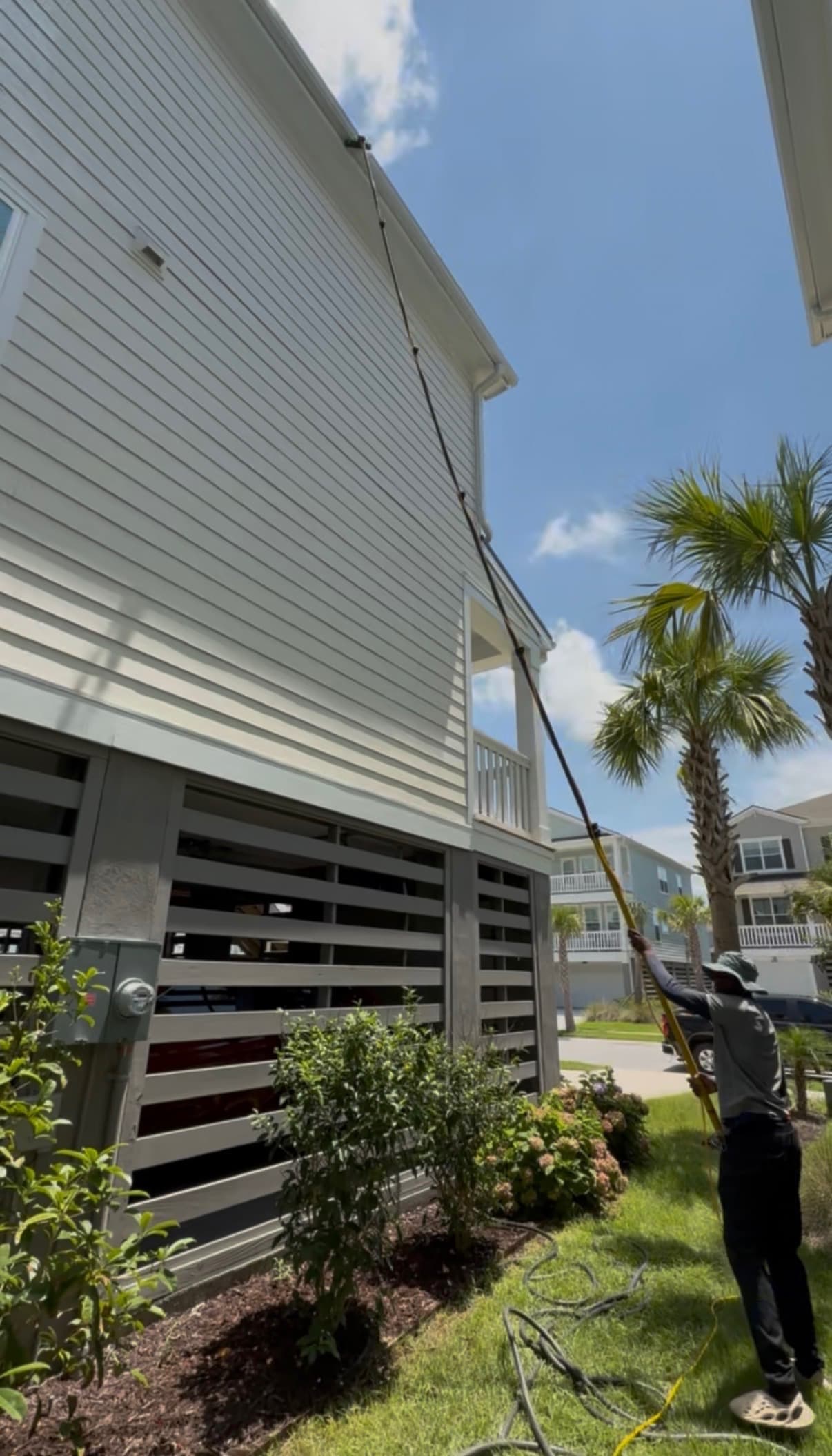 Gutter Cleaning — after